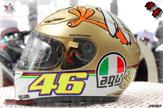 [開箱] AGV GP-TECH The Chicken 9 九次冠軍紀念帽