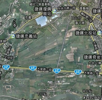 為何台北市大度路二段附近是一大片農田?