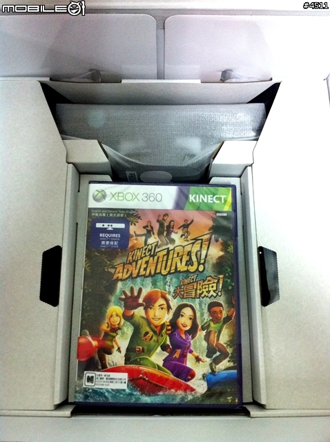 XBOX 360 4G + Kinect 同捆包 + Sports & 逍遙快車開箱文