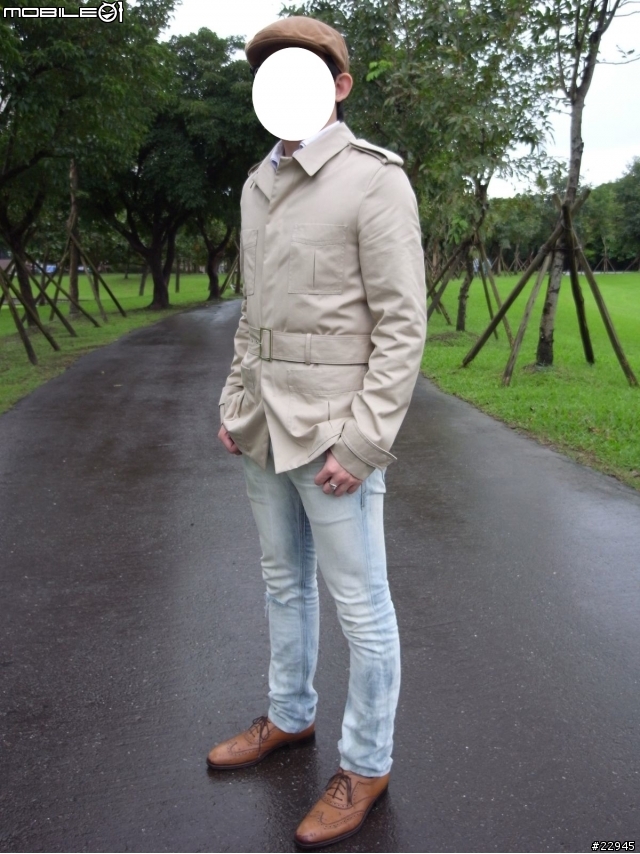 [分享] [補上實穿圖] Dior Homme 好窄軍裝風短風衣