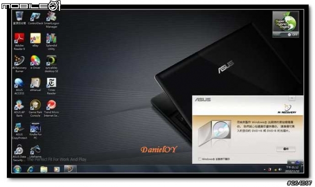 ASUS A52JC 開箱文 & Downgrade XPP (82pic)