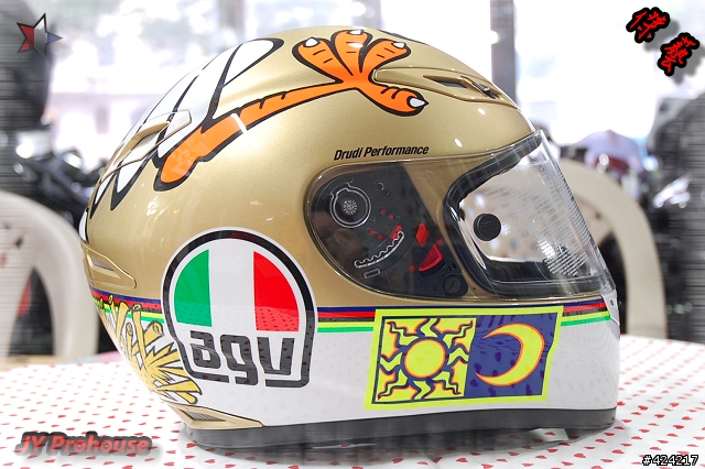 [開箱] AGV GP-TECH The Chicken 9 九次冠軍紀念帽