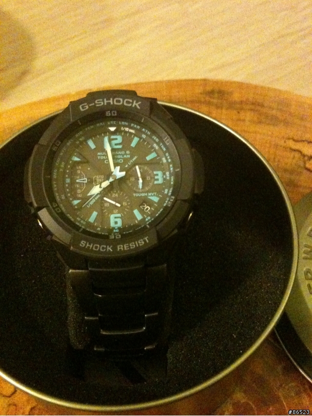 我的一段戰鬥魂 G-SHOCK GW-3000BD ,HAMILTON ,TAG Heuer