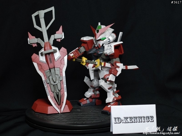 [紙模]SD 長腿異端