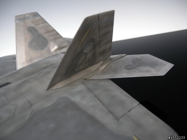1/48 美軍飛彈組&附贈的F-22 成品圖