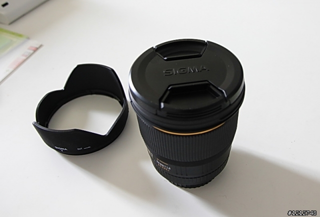 [遲來開箱] Sigma 24mm f1.8 for Canon