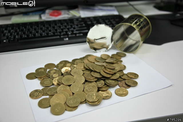 開筒文！我的50元存錢筒解開封印了