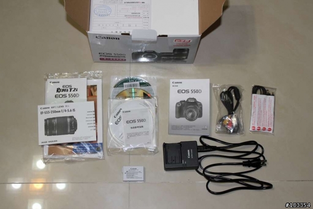 Canon 550D 超不專業開箱之單眼的接觸