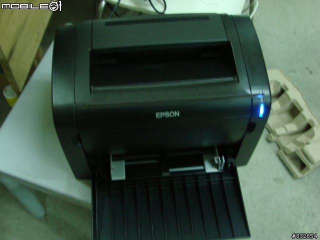 低價黑白雷射印表機 EPSON M1200開箱