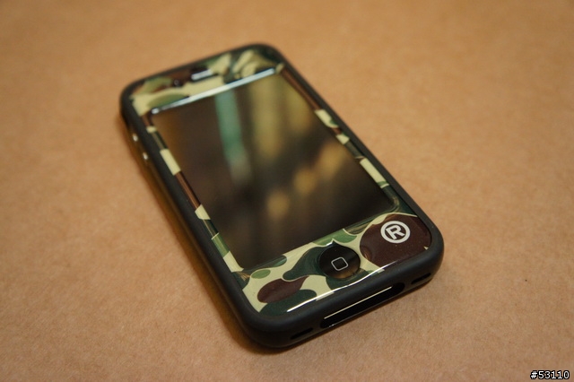 【分享】我的迷彩 iPhone4 x APE x 原廠Bumper