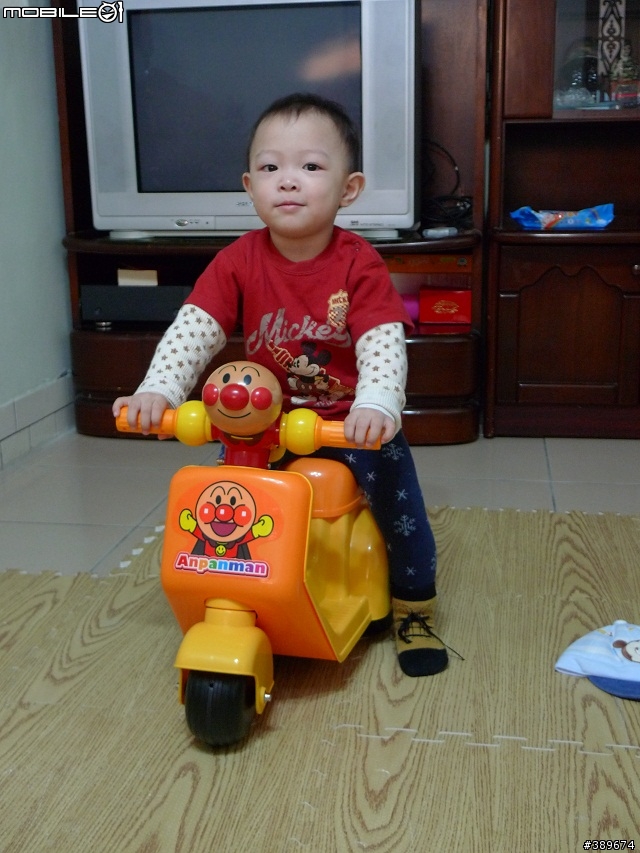 胖胖人生的第一台摩托車