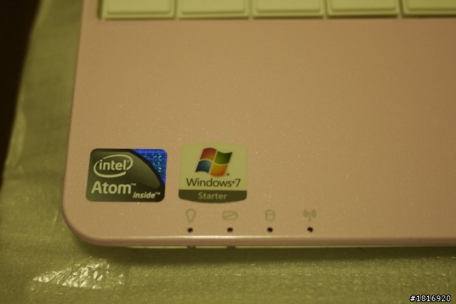 ASUS  Eee pc 1005px 貝殼粉  開箱文