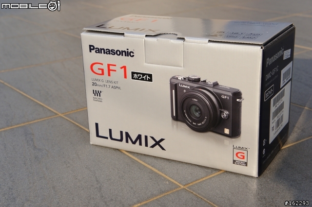 Panasonic GF-1(白色)簡易開箱