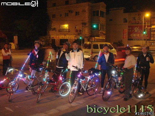 夜騎最安全的電子花車~~螢火蟲車隊