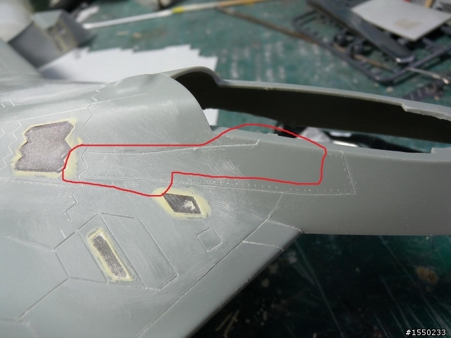 愛德美1/48 美軍飛彈組&附贈的F-22--製作過程
