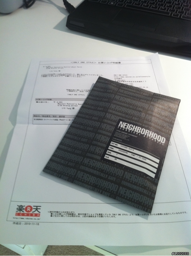Neighborhood名古屋直營店8周年記念特製iPhone 4 Case入荷