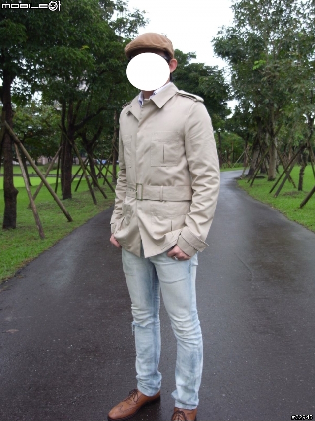 [分享] [補上實穿圖] Dior Homme 好窄軍裝風短風衣