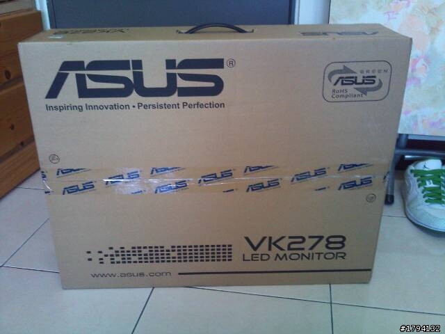 [開箱]ASUS  VK278Q  27吋螢幕~今天到手拉+_+