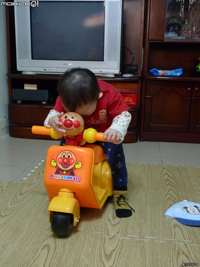 胖胖人生的第一台摩托車