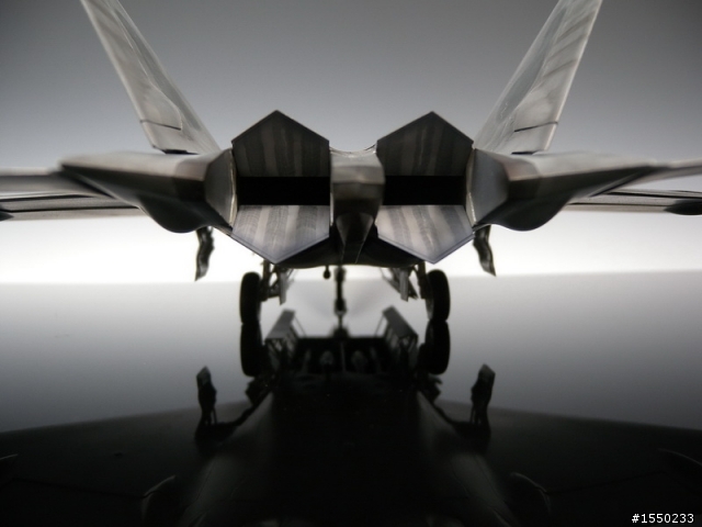 1/48 美軍飛彈組&附贈的F-22 成品圖