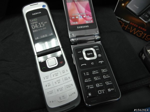 SAMSUNG W319不漏接電話了,雙模機讚！