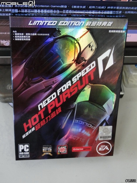 飆車手 or 警察, 你要當哪一個? Need For Speed : Hot Pursuit 超熱力追緝 開箱