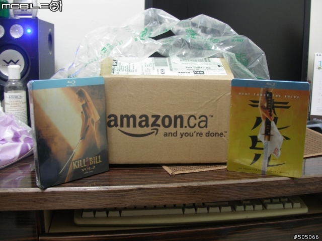amazon.ca鐵盒版包裹包裝