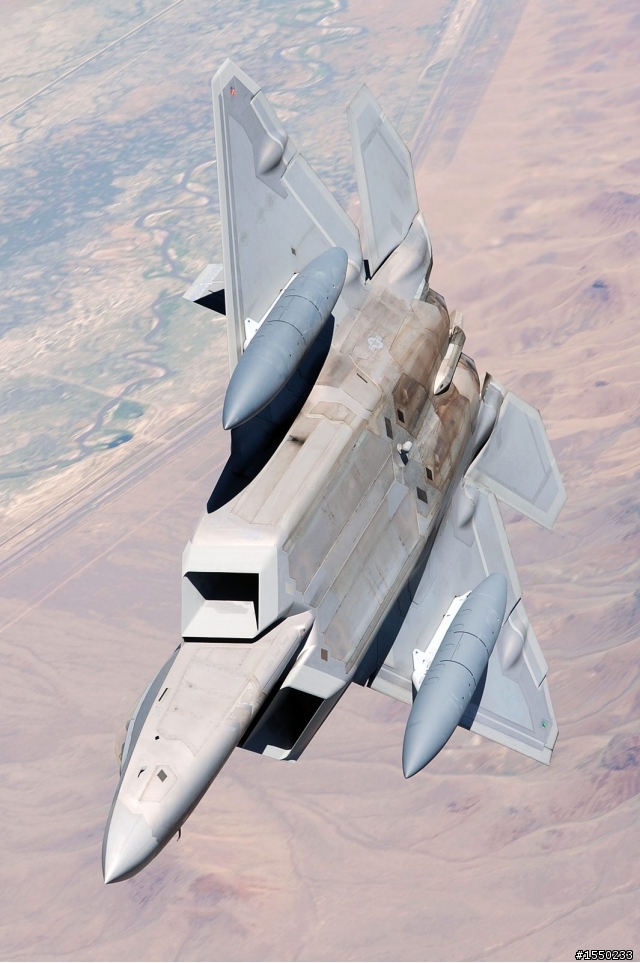 1/48 美軍飛彈組&附贈的F-22 成品圖