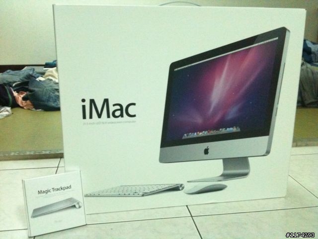 從台南扛回屏東的 iMac 21.5 開箱