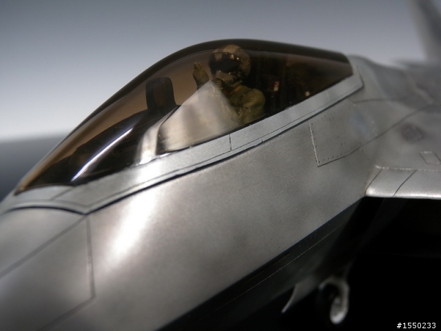 1/48 美軍飛彈組&附贈的F-22 成品圖