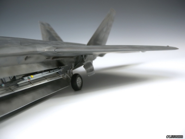1/48 美軍飛彈組&附贈的F-22 成品圖
