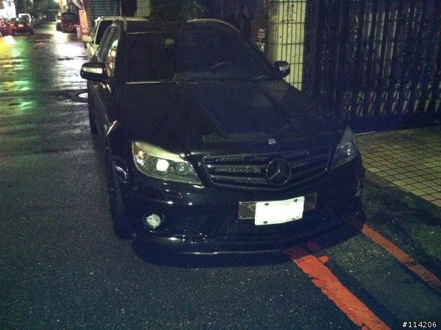 晚上剛好遇見 C63 Estate !