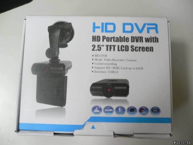 【ADA】Mini 2.5吋 行車記錄器開箱文 (HD DVR)