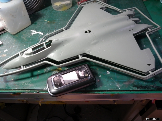 愛德美1/48 美軍飛彈組&附贈的F-22--製作過程