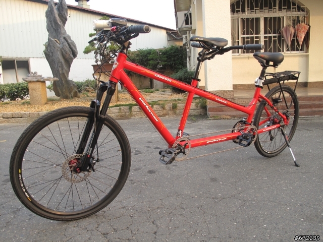 沒箱子之開箱文~ Performer Tandem Classic協力登山車