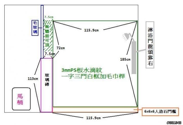 浴室一字三門問題 該如何解決