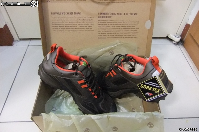 分享timberland GORE-TEX登山鞋