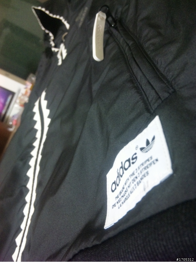 adidas originals OT H FLOCK風衣連帽外套