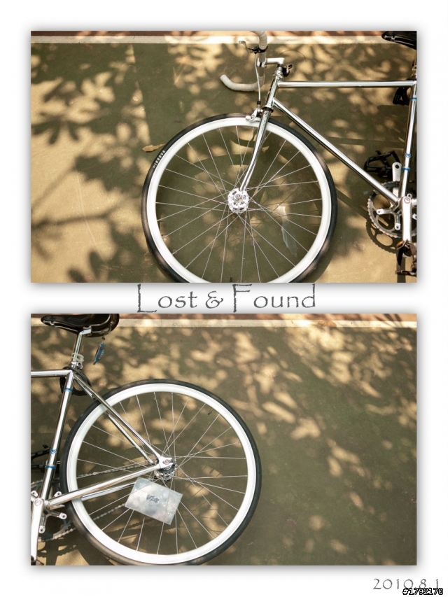 Lost & Found----不一樣的fixed bike