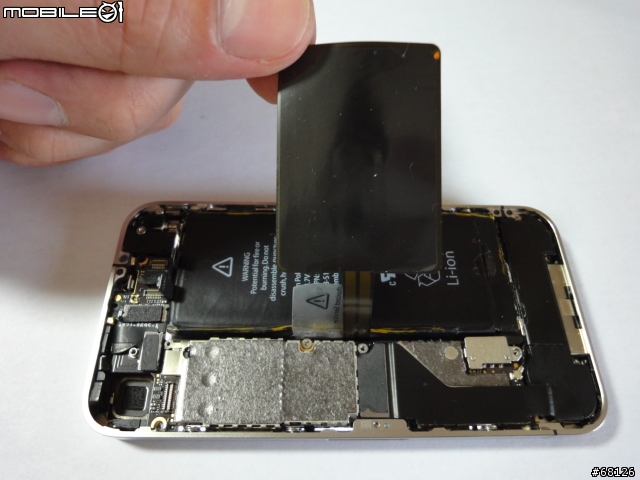 第二發＠把"行動電話薄膜悠遊卡"裝到"iPhone4"及"3Gs"，不負任何責任DIY教學～！