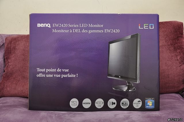 [開箱]BENQ新的VA面板螢幕EW2420