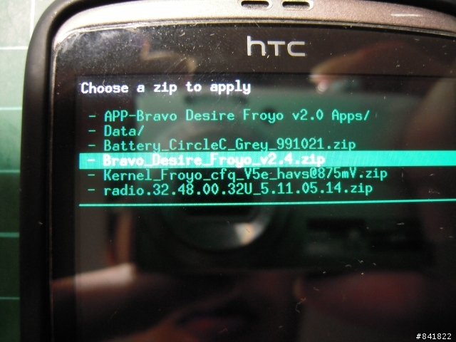 (02/04 小修正) [圖多]HTC Desire  按圖索驥 原來刷機(Froyo v2.4)就是這麼簡單阿!