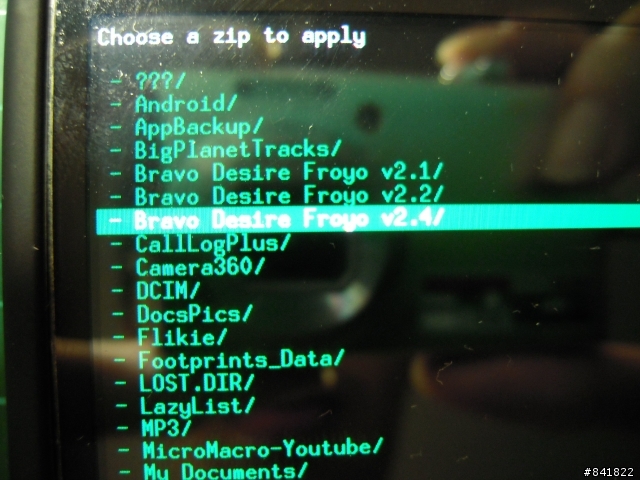 (02/04 小修正) [圖多]HTC Desire  按圖索驥 原來刷機(Froyo v2.4)就是這麼簡單阿!