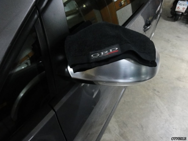 DIY 安裝GOLF 6 PLUS金屬髮絲紋鍍鉻後視鏡組