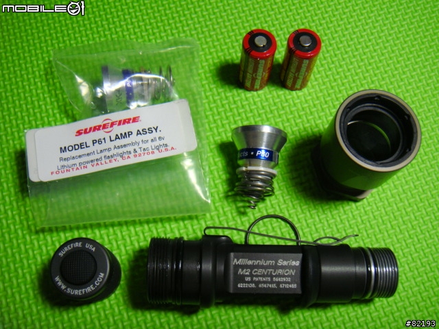 SUREFIRE M2手電筒+SUREFIRE 2代筆~開心入手