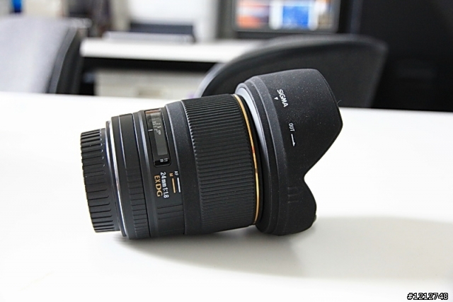 [遲來開箱] Sigma 24mm f1.8 for Canon
