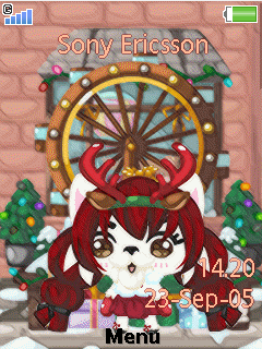 [ 240X320 ]  臉書~ Pet Society 聖誕節(未完成) ^^