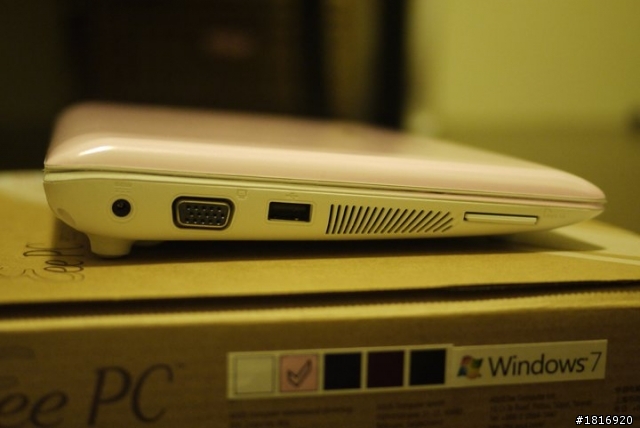 ASUS  Eee pc 1005px 貝殼粉  開箱文