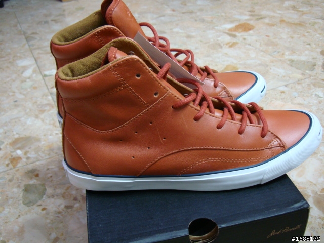 Converse~Jack Purcell~開口笑~棕色高筒鞋~開箱