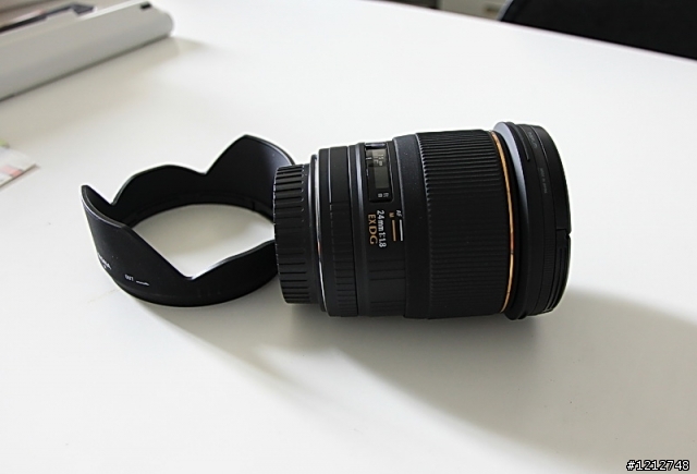 [遲來開箱] Sigma 24mm f1.8 for Canon